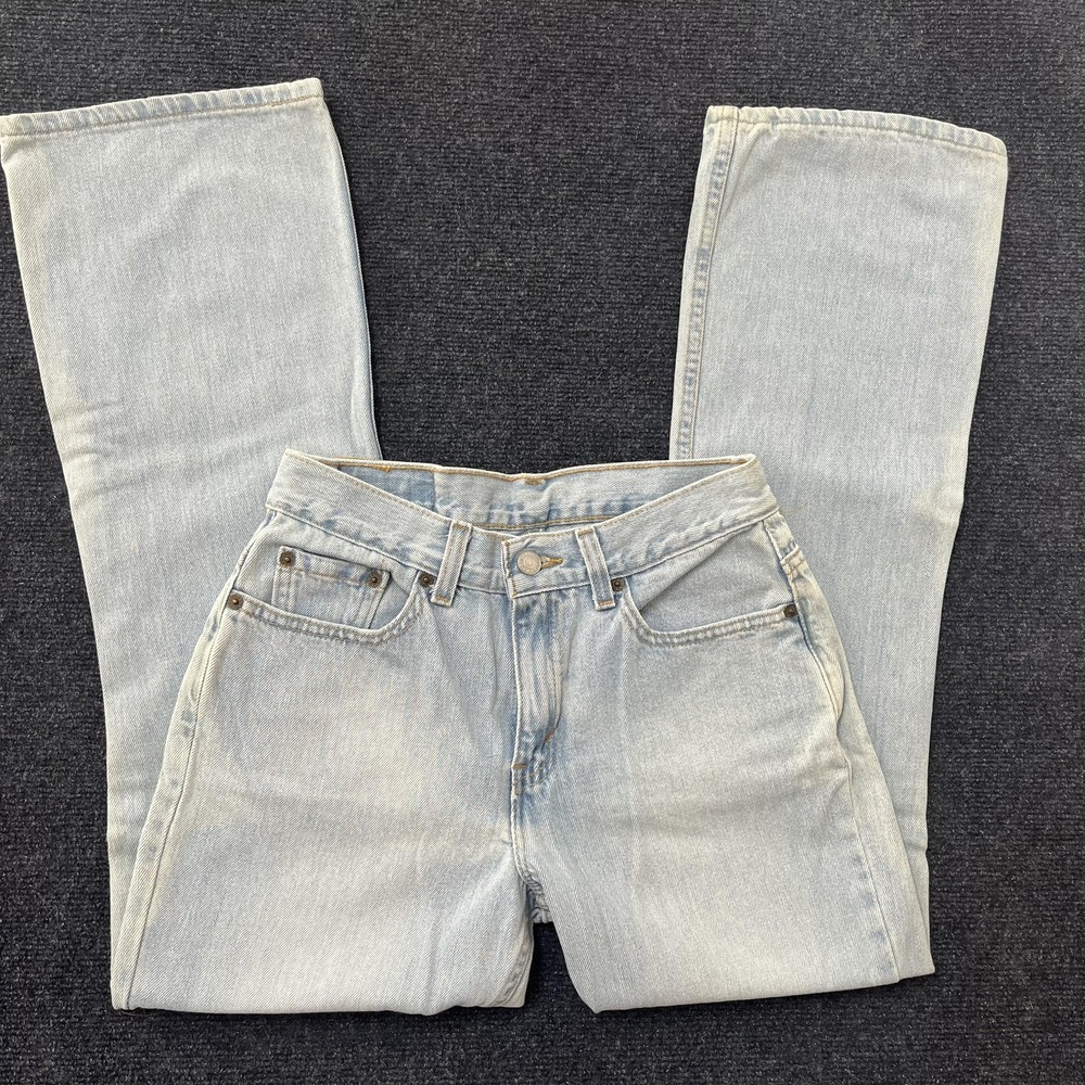 Vintage Levis 545 Jeans Womens Small Light Wash Blue Bootcut‎ Y2K Denim